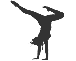 silhouette-gymnast